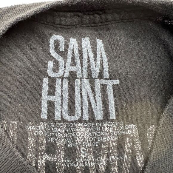 Sam Hunt 15 In A 30 Concert Tour T Shirt Black Size S - Picture 6 of 7